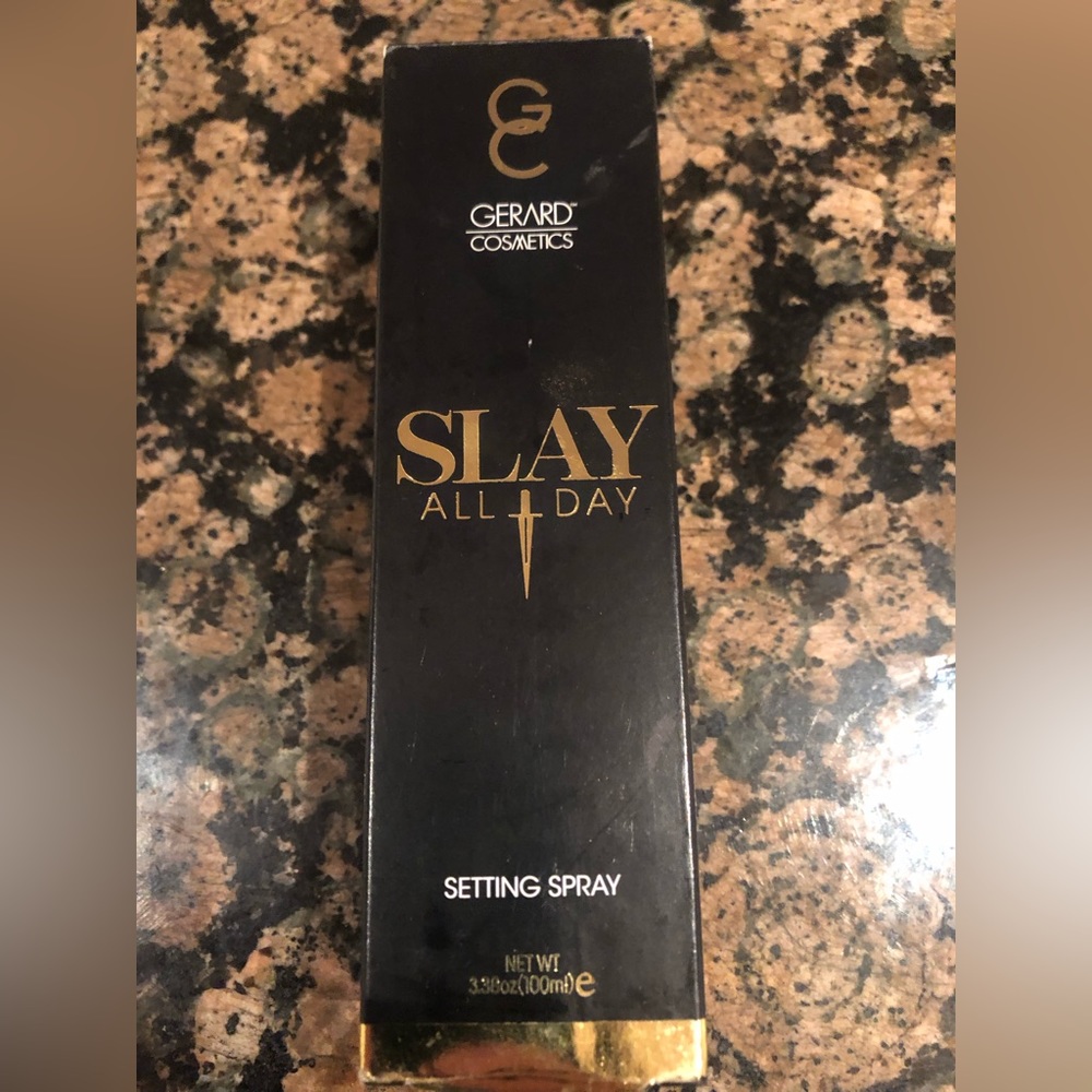 Gerald Cosmetics Slay All Day setting spray full size 3.4 ounce New and in box